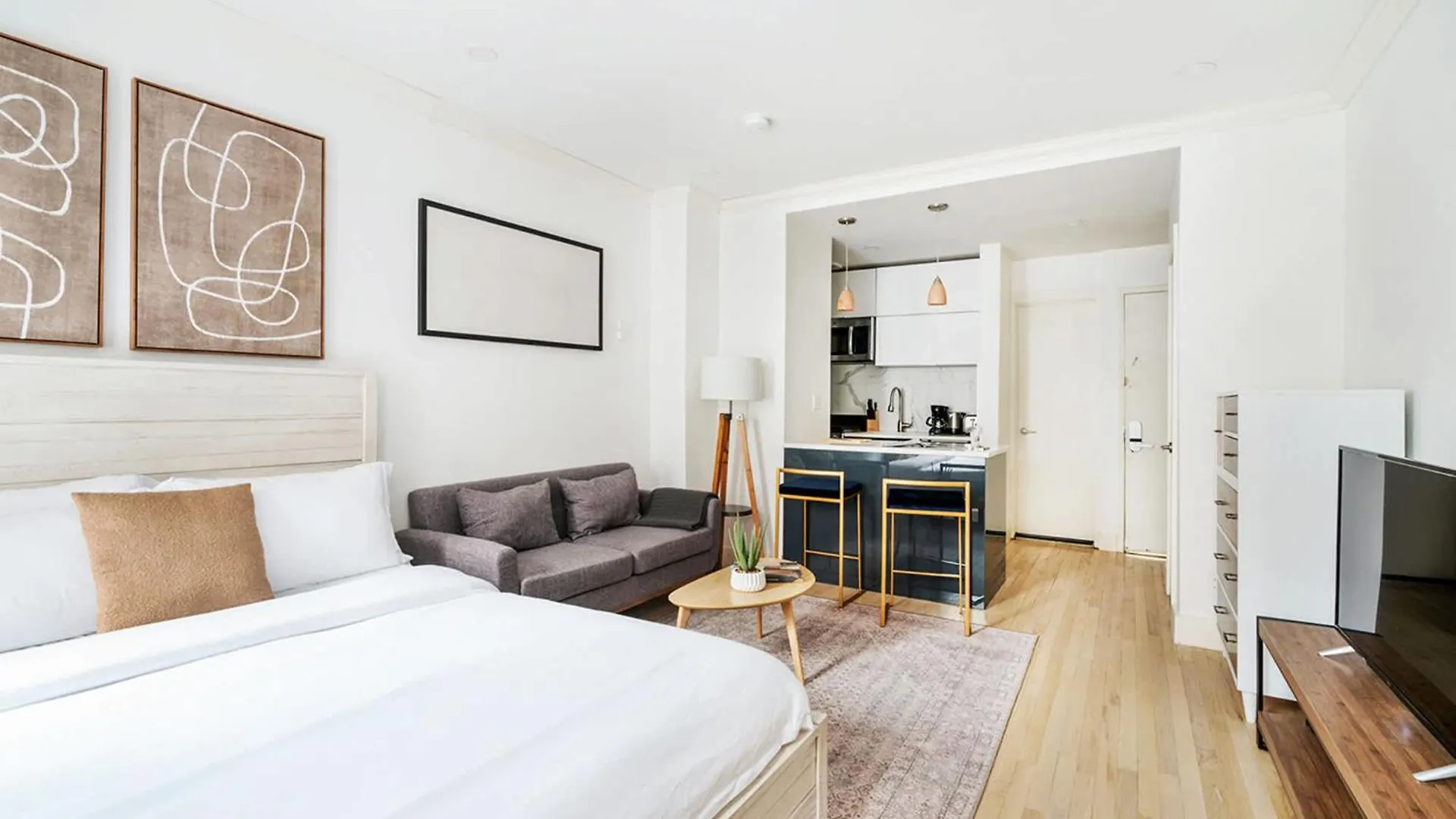 1597-2 Luxury Upper East Side Studio W&D New York